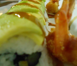 make the shrimp butterfly sushi roll