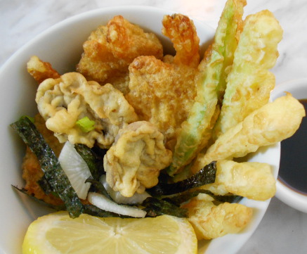 sushi mixed tempura