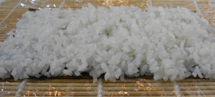 adding rice to nora sheet