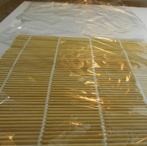 the rolling mat, bamboo rolling mat sushi