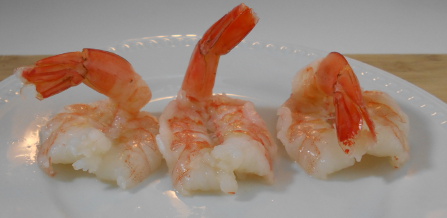 how to flatten shrimp for sushi nigiri shrimp