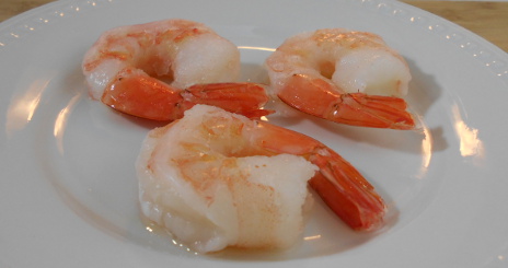 how to thaw frozen shrimp for sushi