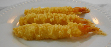 tempura shrimp,sushi